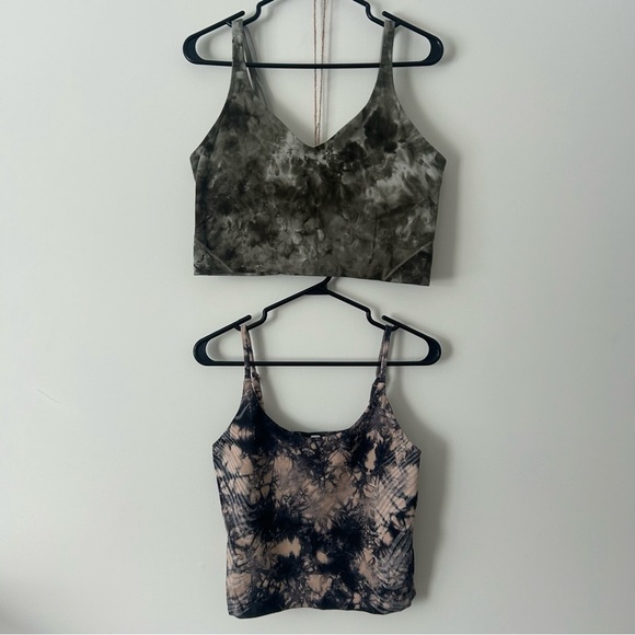 lululemon athletica Tops - Bundle Lululemon Athleta Workout Long Line Sports Bra Tanks